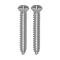 Ford Thunderbird Windshield Interior Side Post Trim Screw Set, 1964-66