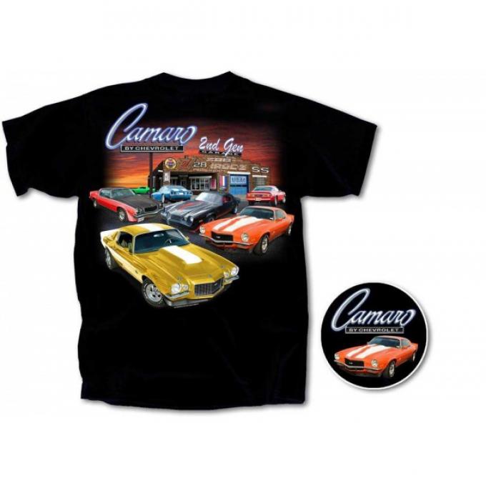 Camaro Second Gen Garage T-Shirt