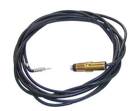 Camaro Radio Antenna Cable, Rear Mount, With Antenna Body, 1969