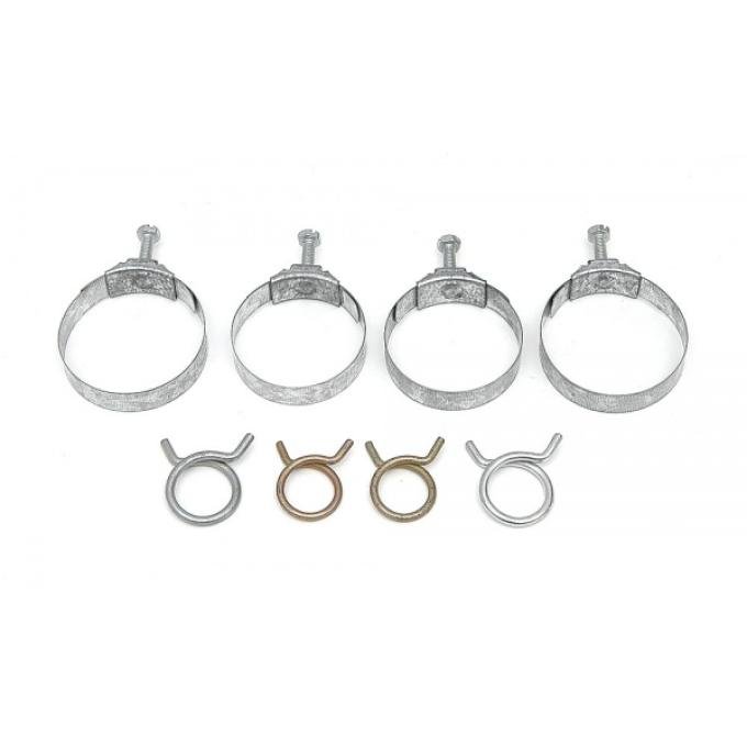 Full Size Chevy Radiator & Heater Hose Clamp Set, 1963-1966