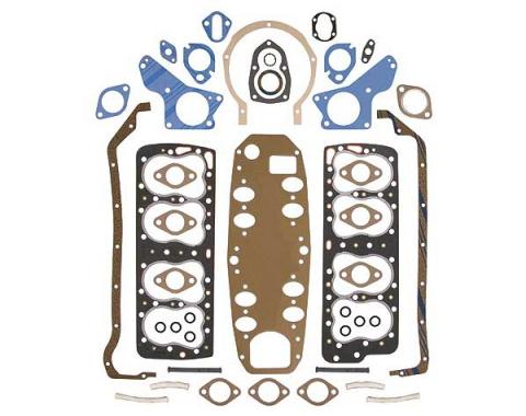Engine Overhaul Gasket Set - Ford Flathead 239 V8 - MercuryFlathead 255 V8