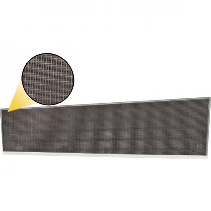 Model A Ford Running Boards - For Passenger Cars - With Satin Finish Zinc Outer Trim & Pyramid Mat With Smooth Perimeter