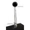 Shifter Lever, Windowed, Straight, Black Billet Aluminum, Tremec TKO 500/600 Manual Transmission, Midnight Series