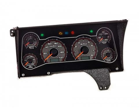 Malibu -CFR Redline Gauge Package, Black And Red Dial 1982-1983