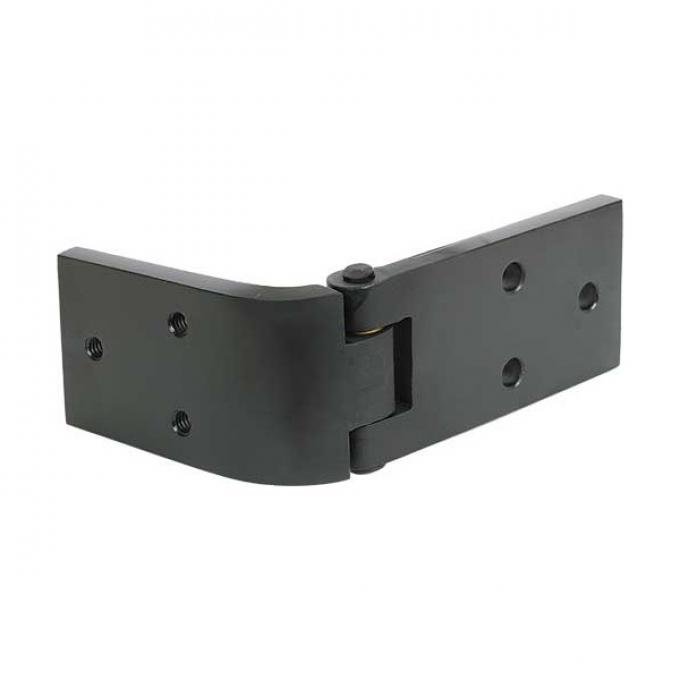 Door Hinge - Painted Black - With Oversize Pin & Bronze Bushings - Left Upper Or Lower
