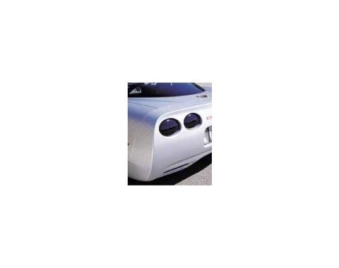 Corvette Black-Out Light Kit, Rear, Smoke Gray, 1997-2004