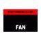 Caution Fan Decal