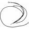 Ford Thunderbird Instrument Ground Jumper Wire, PVC Wire, 5 Terminals