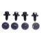 Firebird Hood Hinge Mounting Bolt Set, 1967-1969