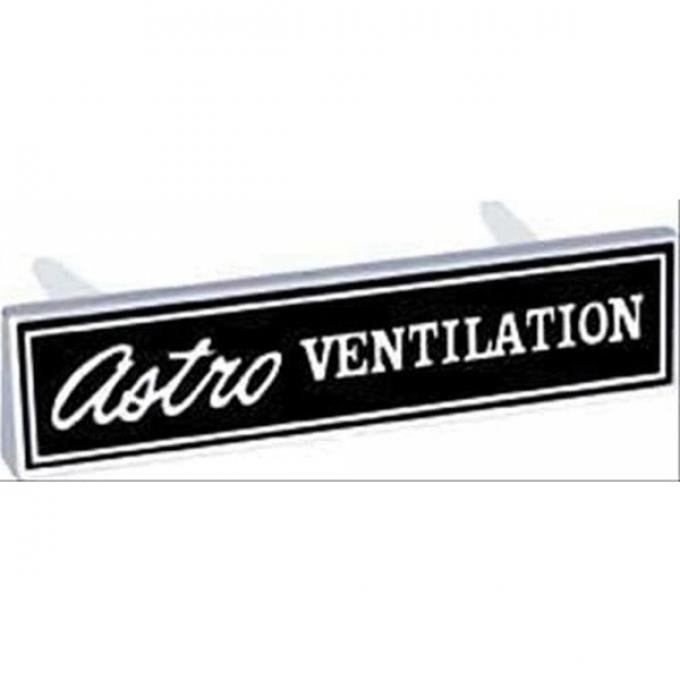 Firebird Dashboard Emblem, Astro Ventilation, 1969-1970