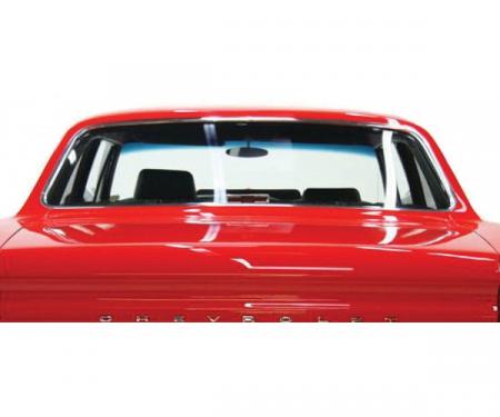 Chevelle Back Glass, 2-Door Coupe, 1964-1965