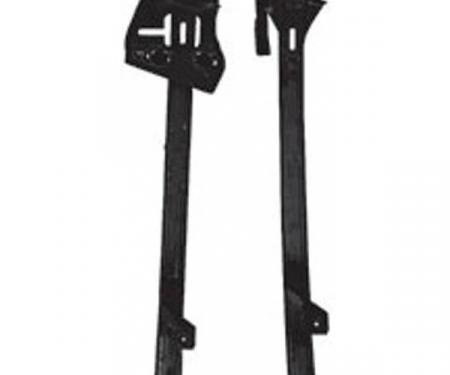 Camaro Door Window Guides, Left, 1970-1973