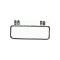 Ford Sun Visor Brackets - Chrome Plated With Hardware - Ford Standard Coupe, Ford Cabriolet & Ford Fordor