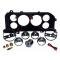 Mustang - New Vintage USA Performance Series Kit - 6 Gauge Package, White Dial - 1987-1993 - Mechanical Speedometer MPH