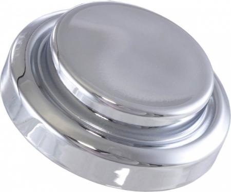 Corvette Master Cylinder Cap Cover, Chrome, 1984-1991