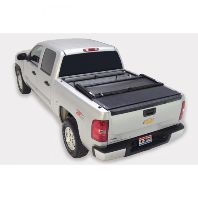 Truxedo Deuce Tonneau Bed Cover, Chevy Or GMC Truck, 6.5' Bed, Black, 2007-2013