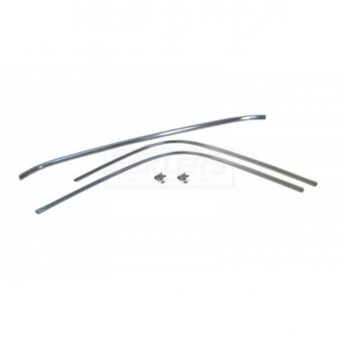 Firebird Rear Glass Molding Kit, 1970-1974