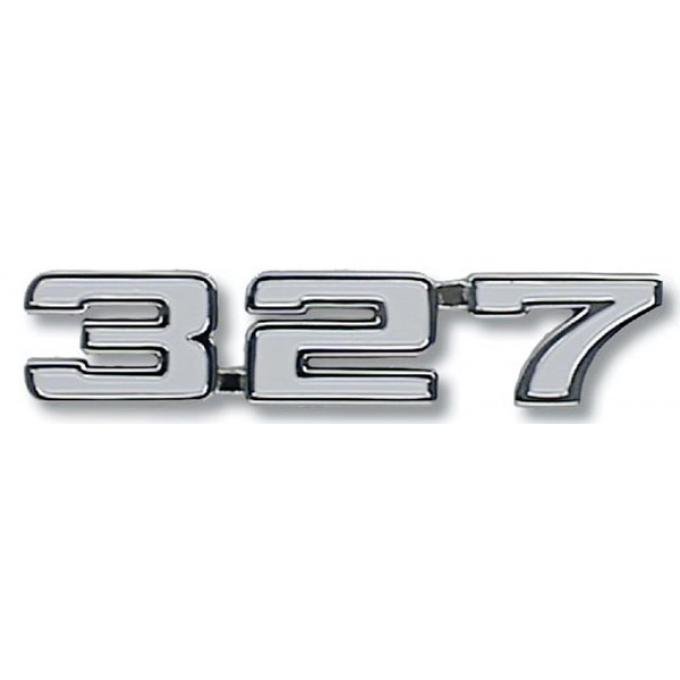 Camaro Fender Emblem, 327, 1969