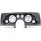 Camaro Instrument Cluster, Black ABS, With Autometer Phantom Gauges, 1990-1992