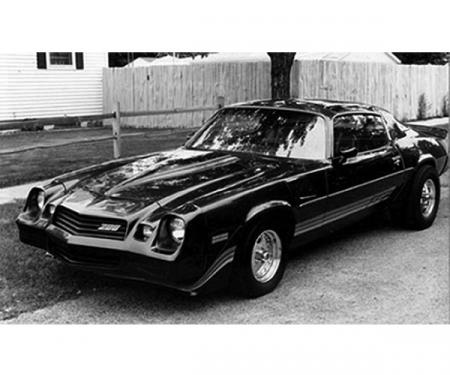 Camaro Strip Kit, Z28, Silver Charcoal, 1980-1981