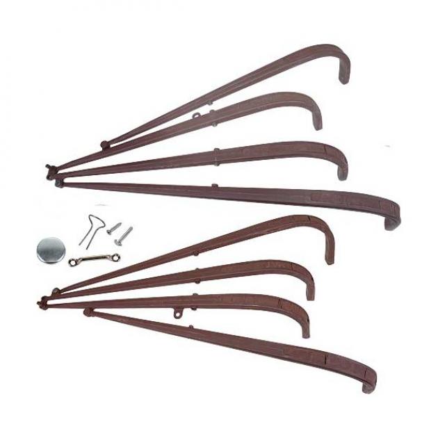 Model T Ford Top Iron Set Touring Uses Straight Wood Bows