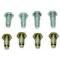 Firebird Seat Belt Anchor Bolt Set, Front & Rear, For Cars With Shoulder Belts, 1967-1969