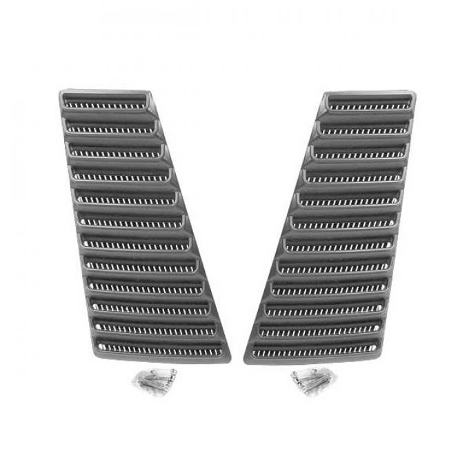 Ford Mustang Roof Quarter Vent External Screen Assembly - Fastback