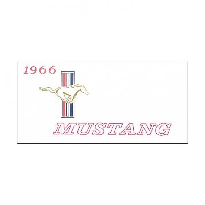 Mustang Owner's Manual - 72 Pages