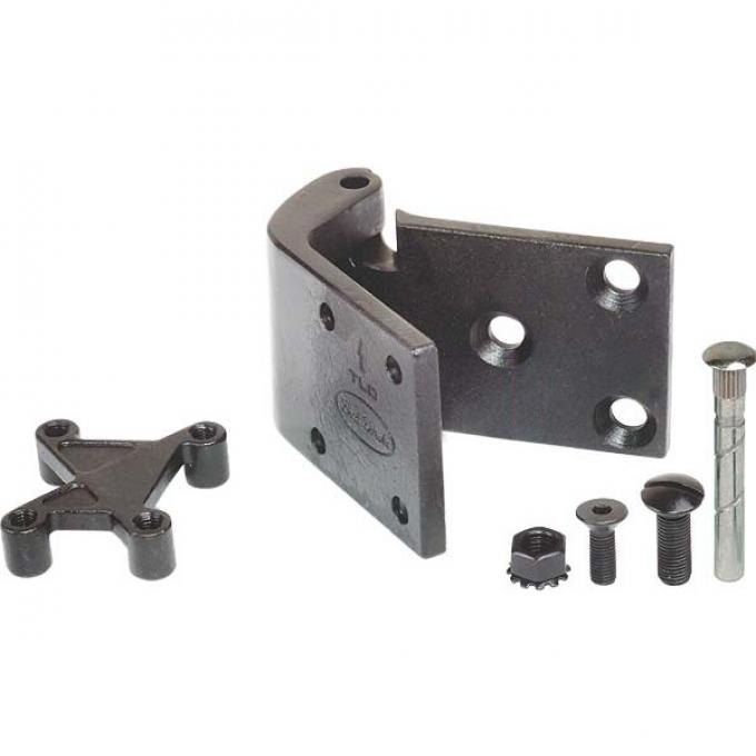 Door Hinge Set - Precision-Cast All Steel - Both Front Doors - Ford Passenger Except Station Wagon