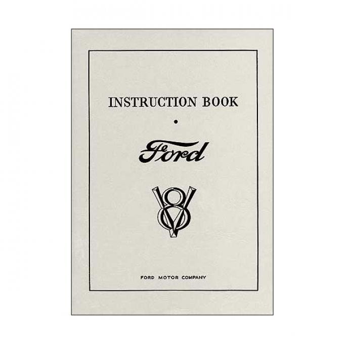 Instruction Book Ford V8 - 62 Pages