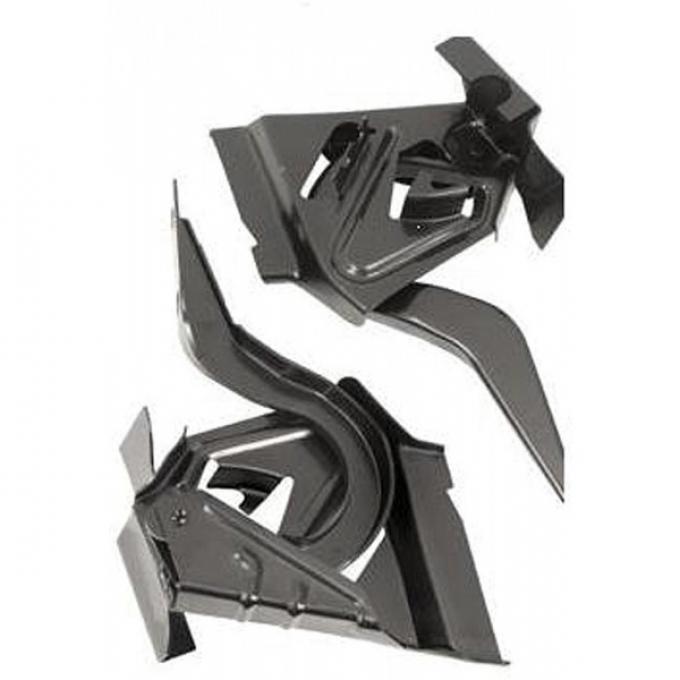 Firebird Trunk Lid Hinges & Brackets, 1967-1969