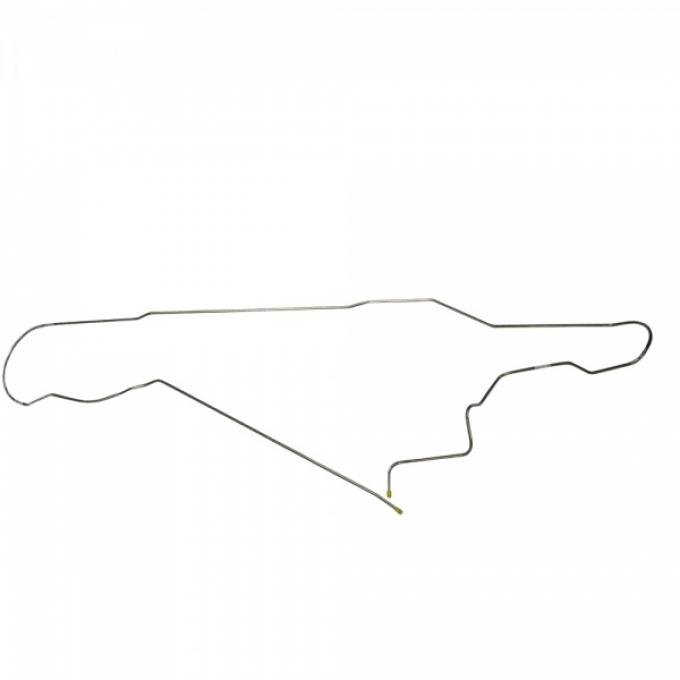 El Camino Fuel Return Line, One Piece 1/4 Inch, Stainless Steel, 1973-1977