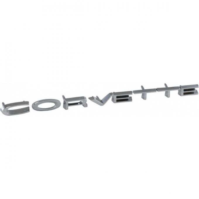 Trim Parts 1968-1973 Corvette Rear Bumper Letter Set 5023