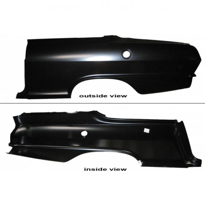 Nova Quarter Panel, OEM, Left Side, 1962-1965