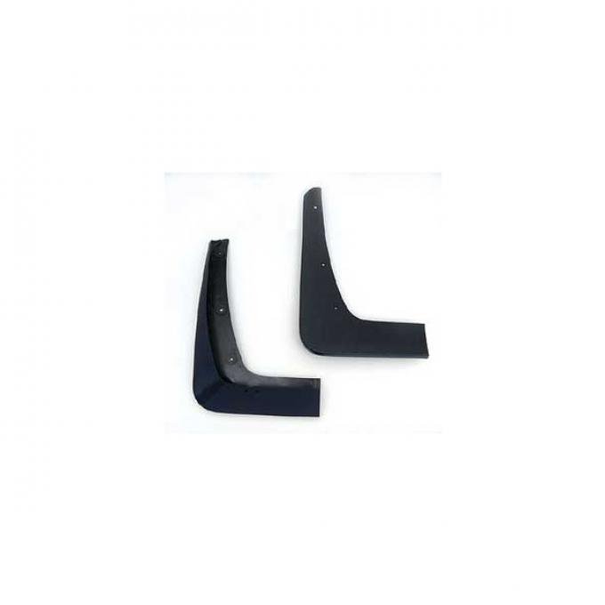 Corvette Splash Guards, Body Contoured, Front, LeMans Blue,Altec, 2005-2007