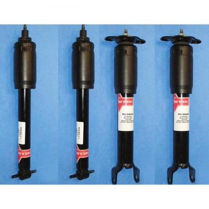 Corvette Shock Absorber Set, KYB, Gas-A-Just, Sport, 1997-2004