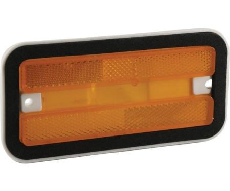 Firebird Side Marker Lamp Lens, Right Front, 1970-1981