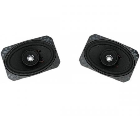 Custom Autosound 1968-1982 Chevrolet Corvette Speakers, Custom In-Dash Or Kick Panel