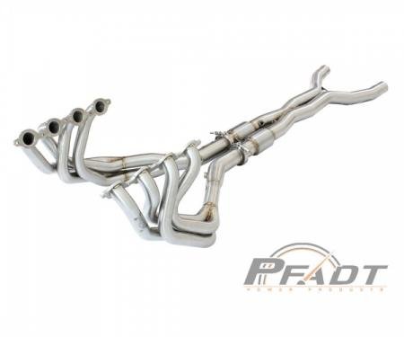 Corvette PFADT Street Tri-Y Long Tube Header & X-Pipe, 2014-2017