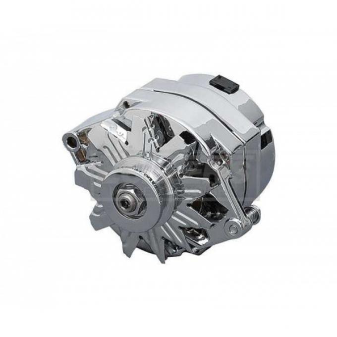 Firebird Alternator, 100 AMP Chrome, 1985-1986