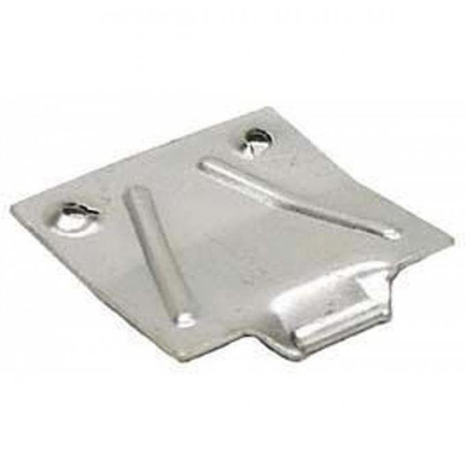 Firebird Glove Box Lock Catch Plate, With Screws, 1967-1968