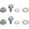 Ford Thunderbird Console Storage Bin Lid Hinge Hardware Set, 1964-66