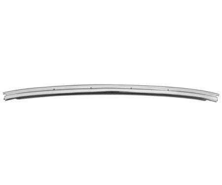 Chevelle Convertible Top Header Center Molding, 1966-1967