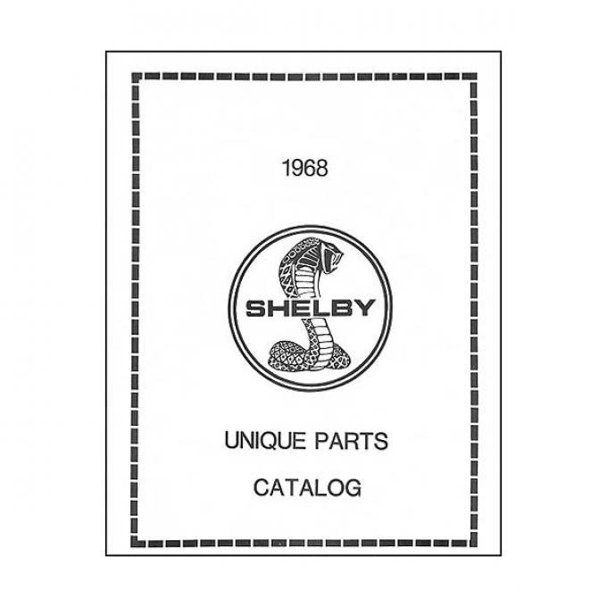 Ford Mustang Shelby Unique Parts Catalog - 32 Pages