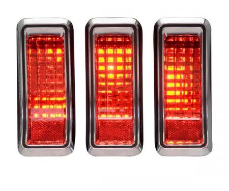Ford Mustang LED Tail Lights, 1967-1968