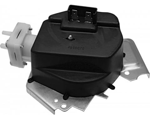 1968-1983 GM Car with Hidden Wipers Windshield Washer Pump (White Straight Pump Nozzle)