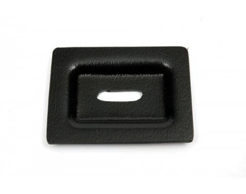 Camaro Seat Trim Plate, Fold Down, Rear, 1967-1969