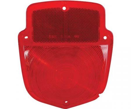 Ford Pickup Truck Tail Light Lens - Shield Type - FlaresidePickup