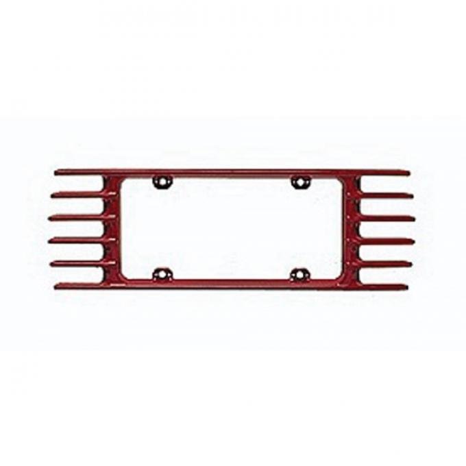 Corvette License Plate Frame, Altec Phantom, Painted Factory Colors, 1991-1996