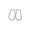 Chevy Weatherstrip, Rear Curved Glass, 2-Door Wagon, 1955-1957
